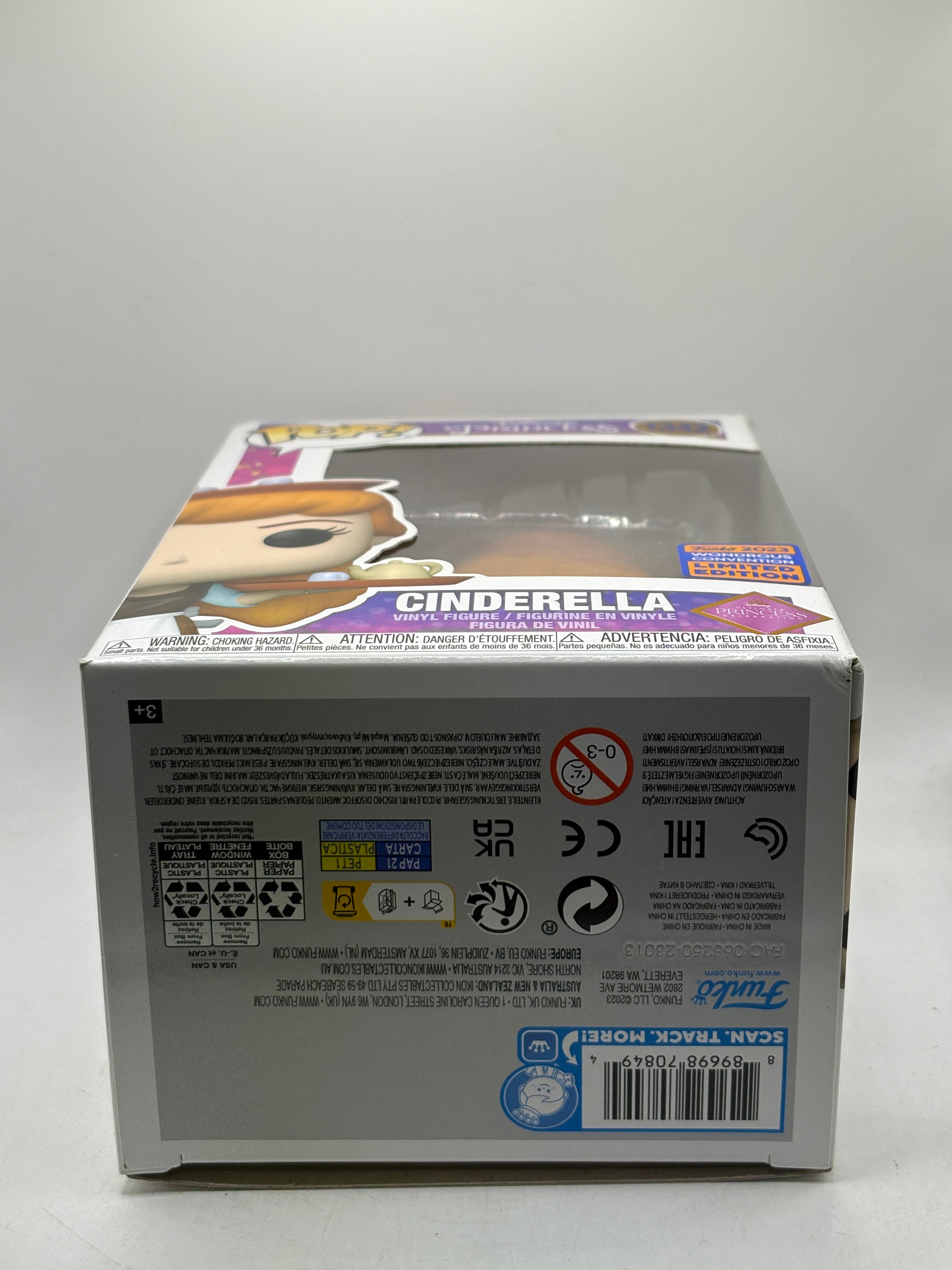 Funko POP! Disney Princess #1342 Cinderella 2023 Wondrous Convention Limited FRENLY BRICKS - Open 7 Days